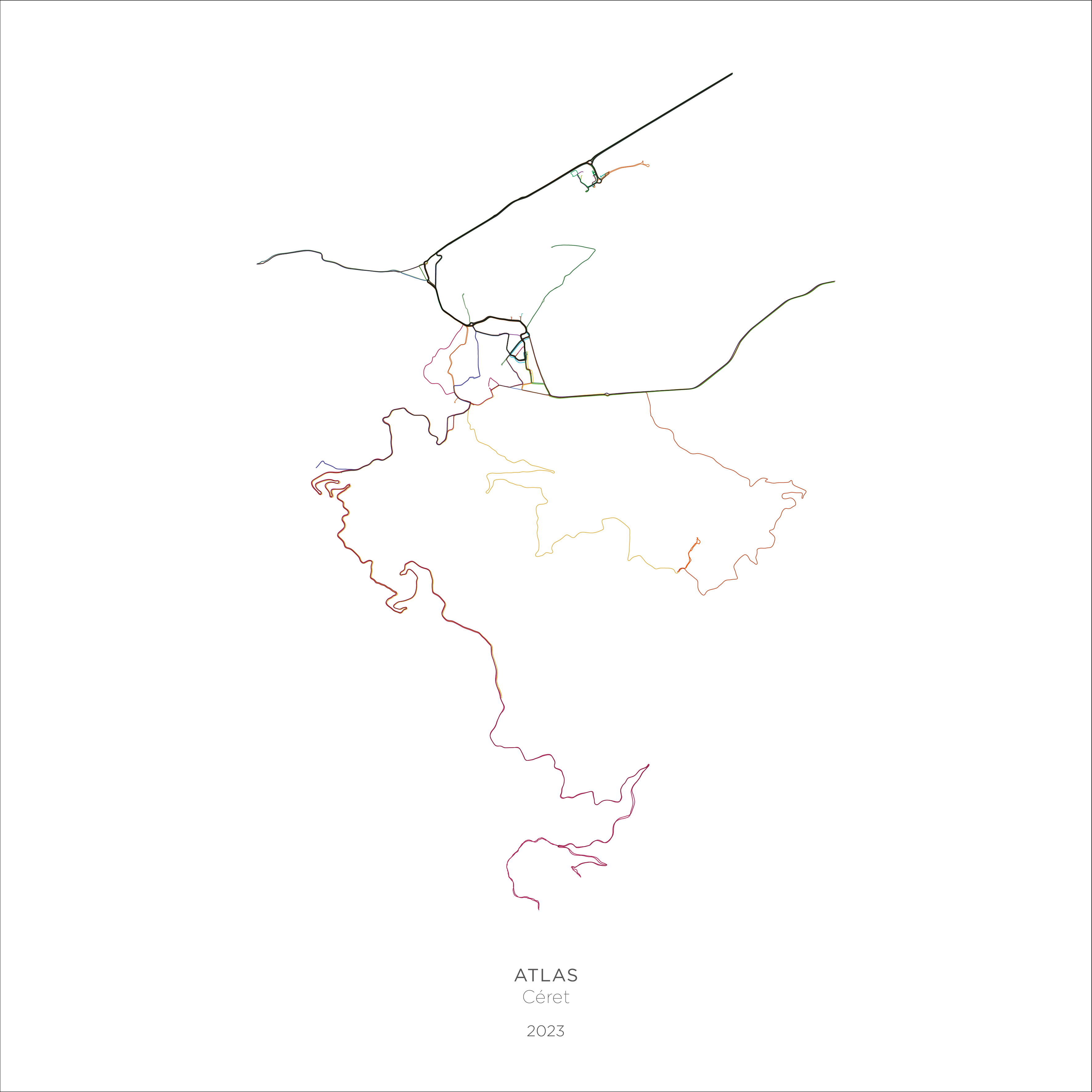 Hodographie-Atlas Céret